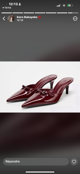 Mules à talons élégantes