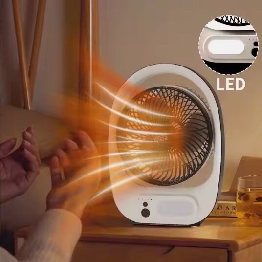 VENTILATEUR DE TABLE 8" RECHARGEABLE WINNING STAR (ST-4054)