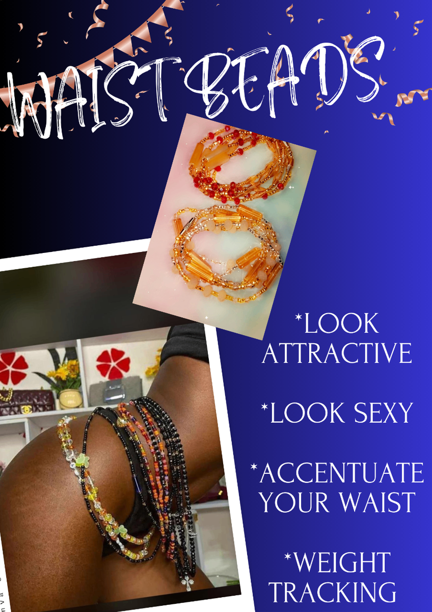 Original glowing waist and belly beads