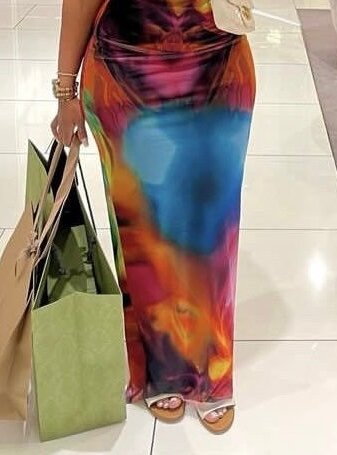 Robe Longue Bohème Colorée