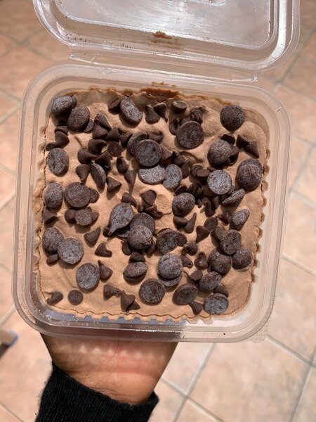 Gâteau chocolat frais