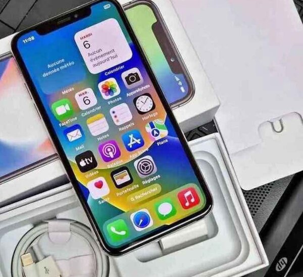 iPhone X 64GB Argent Reconditionné