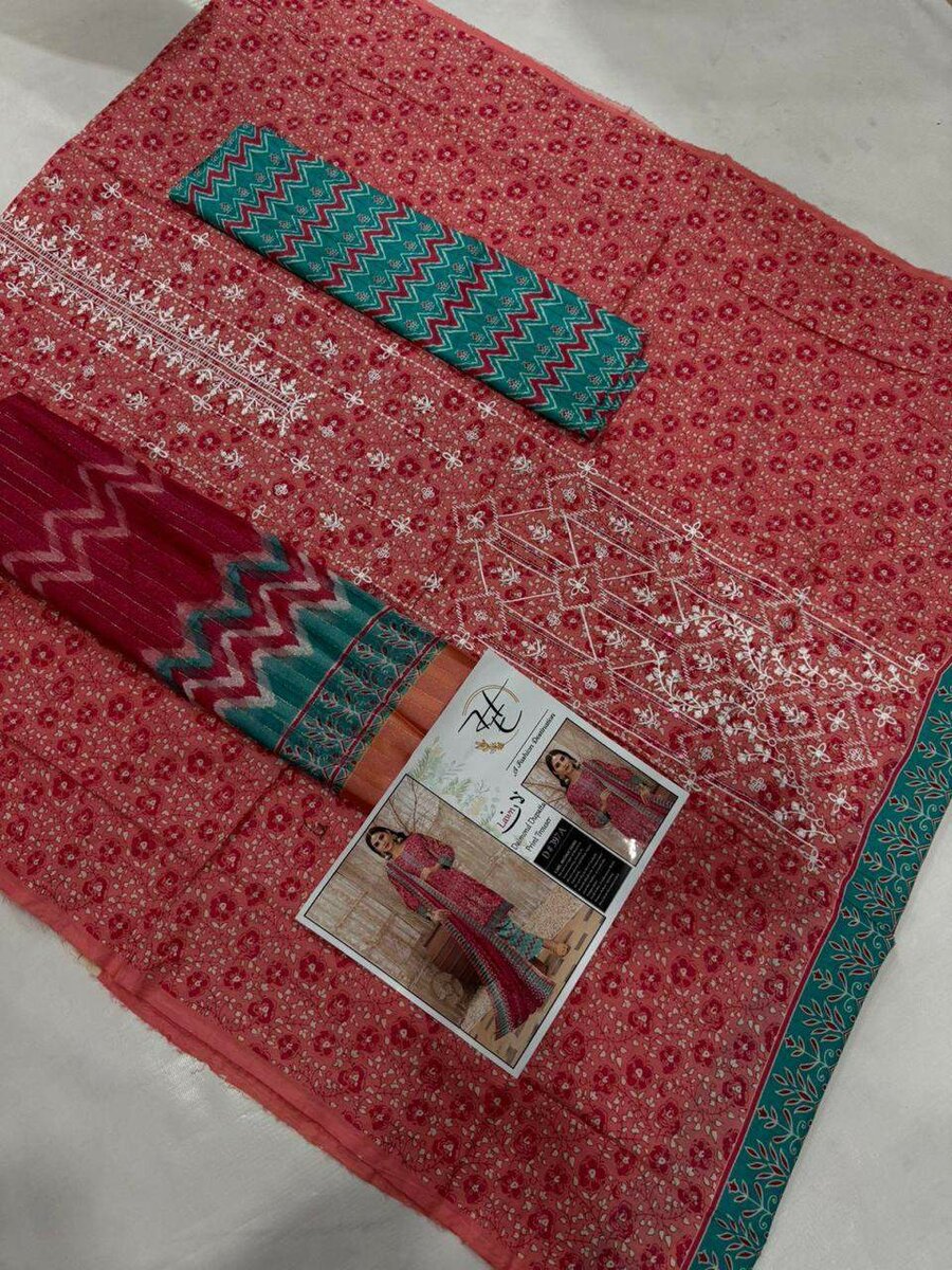 Rijaz Fashion Embroidery Lawn