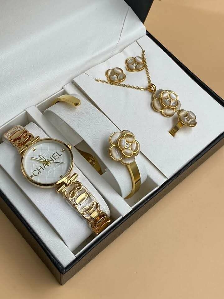 Ensemble Montre & Bijoux Élégant