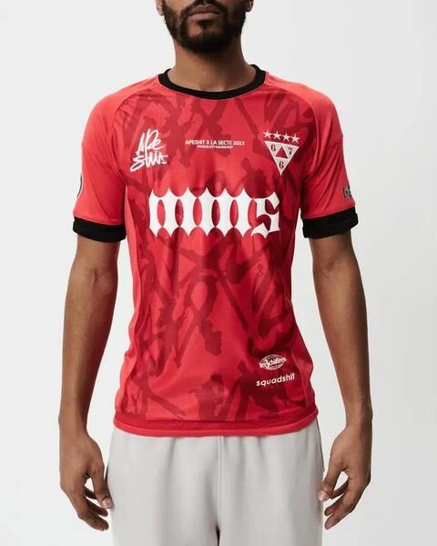  MAILLOTS “APESHIT X LA S€CTE” rouge