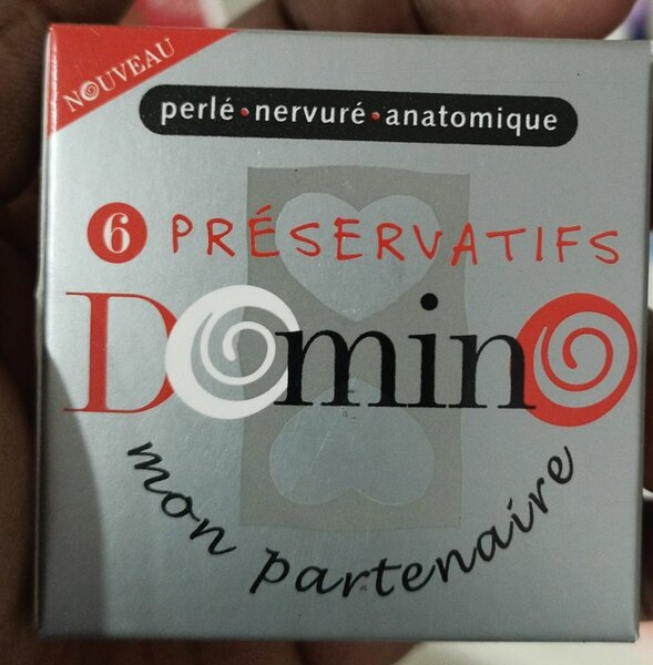 Préservatifs Domino Perlé