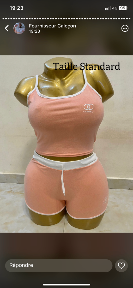 Complet bras mince et culotte