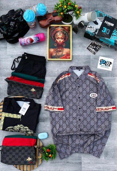 Ensemble chemise et short tendance