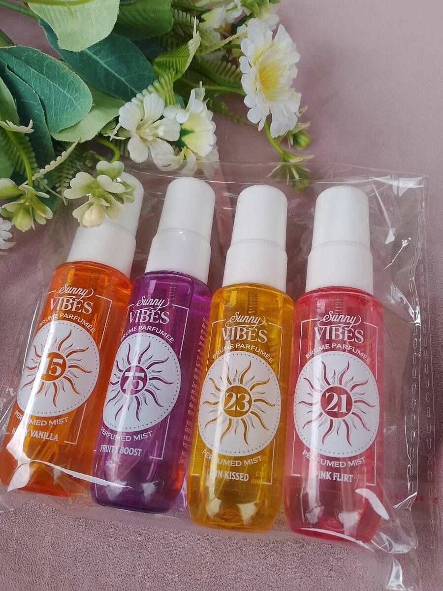 Coffret brumes parfumées