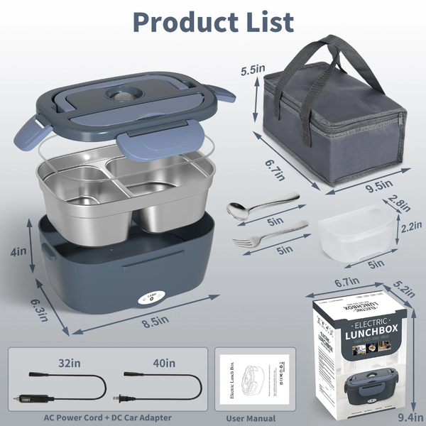 Boîte Chauffante Électrique 80W