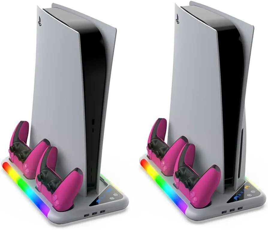 Refroidisseur ps5 avec station de charge