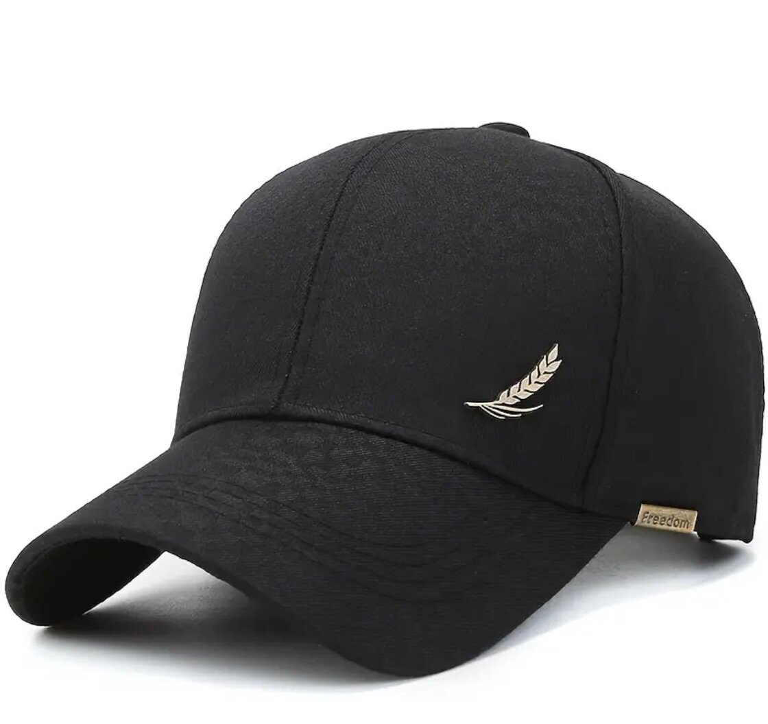 Casquette noire élégante