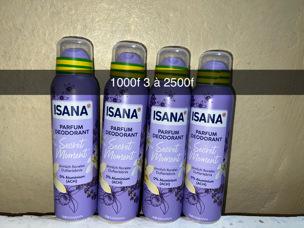 Déodorant Spray Isana