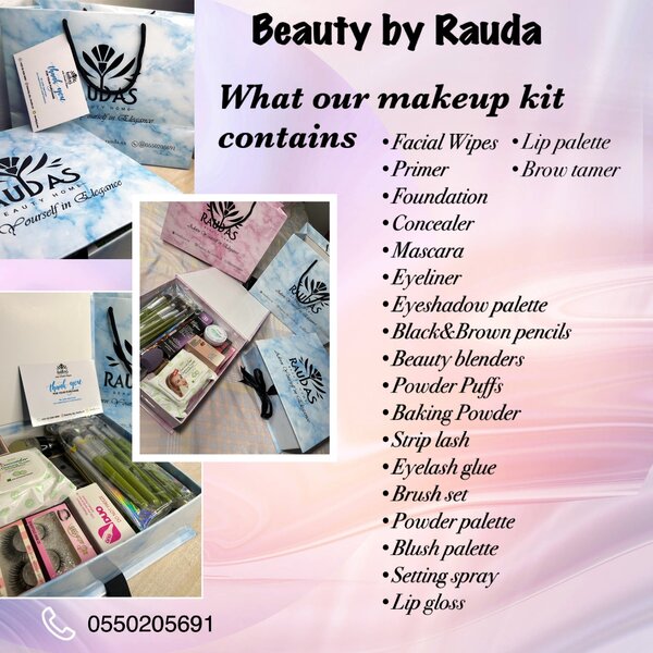 Makeup products and kit