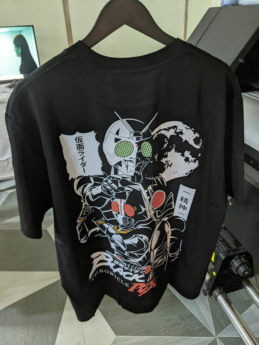 Black Chronicle Heavy Boxy Tees