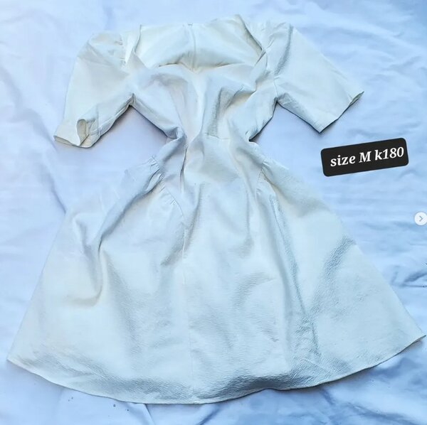 Comfortable and stylish women's dress white