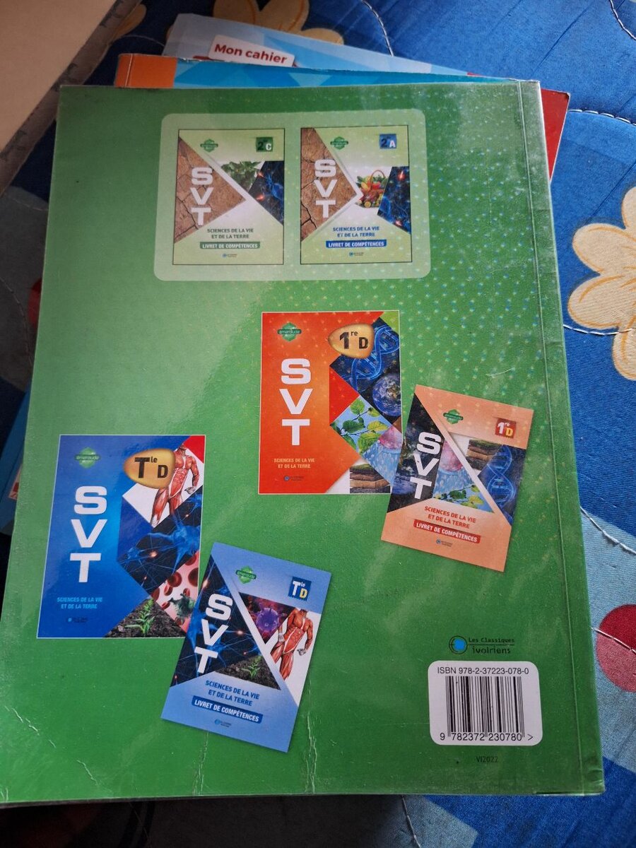 Livre SVT 2de C - Émeraude
