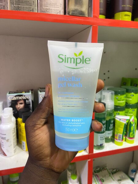 Simple micellar facial gel