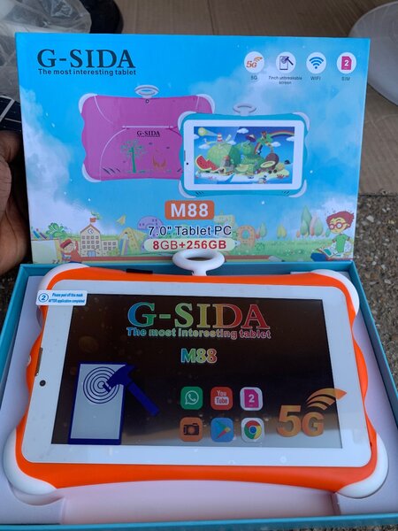 G-SIDA 256GB kids tablet unbreakable screen