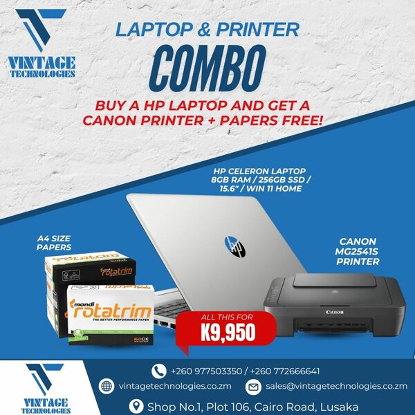 Laptop & printer