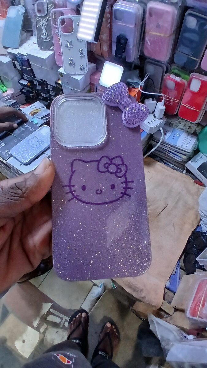 Coque Étincelante Chaton