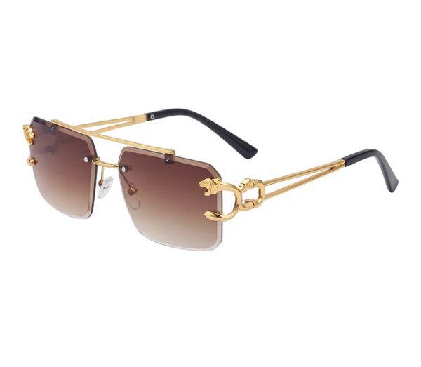 Lunettes de soleil carrées élégantes