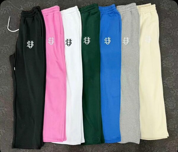 Pantalons de jogging colorés unisexes