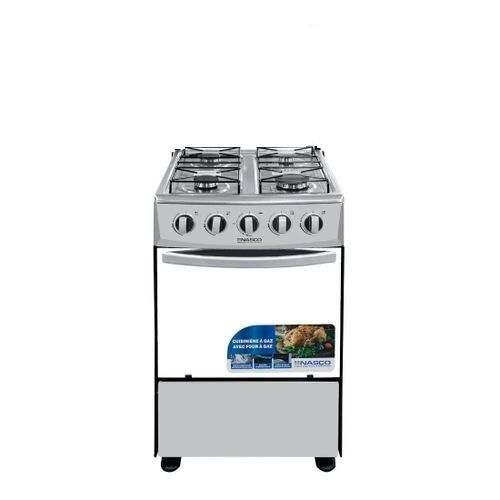 Nasco Gaziniere 4 Feux - NASGC-50MO+ST-CTZ - 50 x 55 - Gris