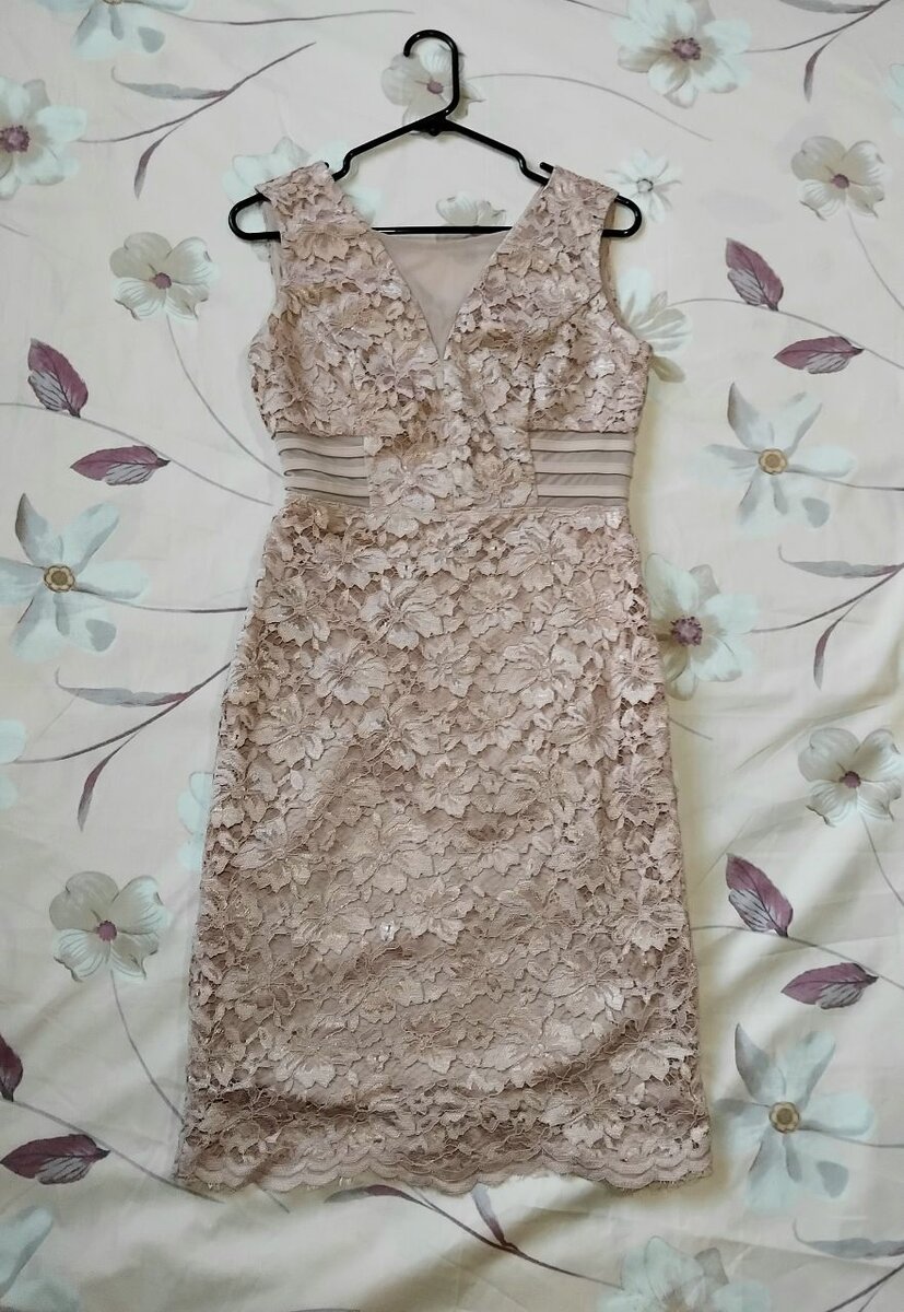 Light pink lace dress, USA Size 6