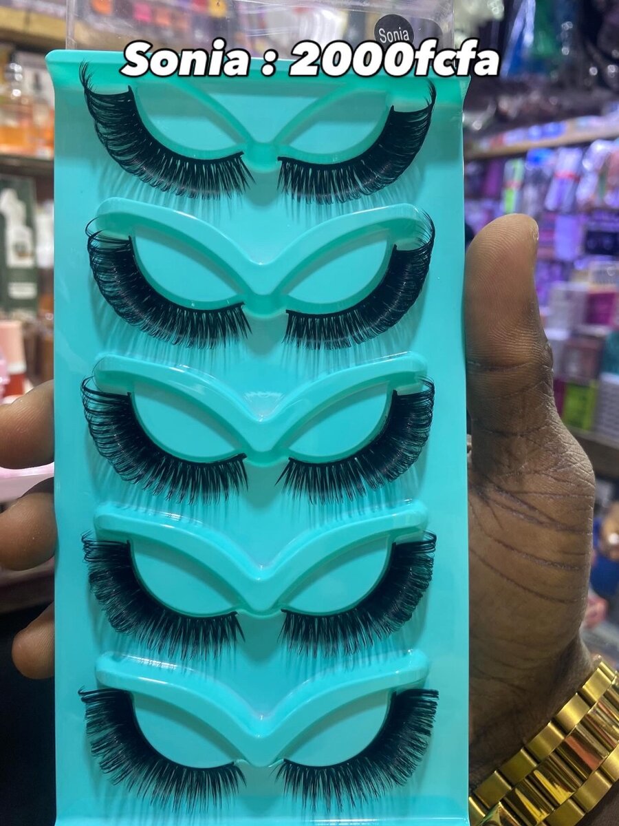 Pack of 5 False Eyelashes