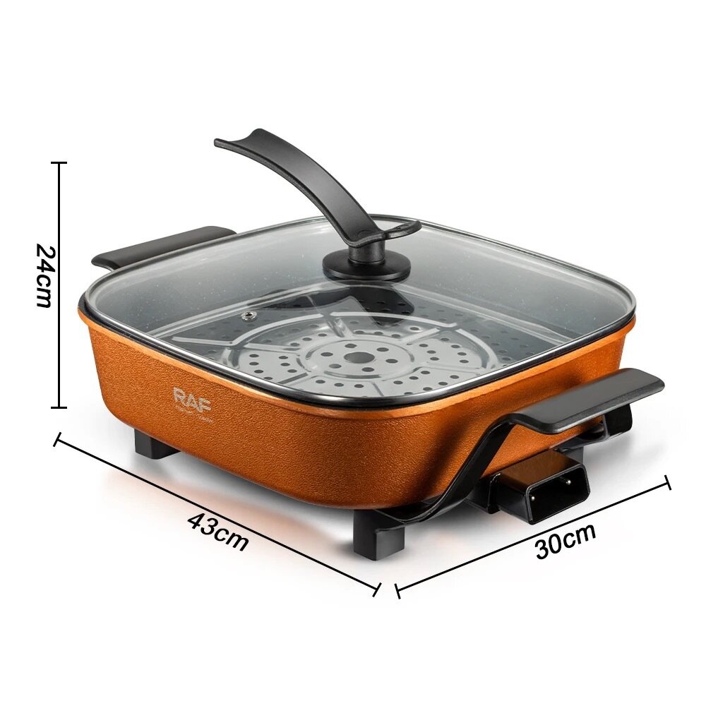 RAF 7L Non Stick Electric Skillet