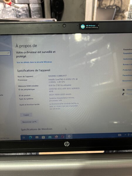 Ordinateur portable HP 17 "