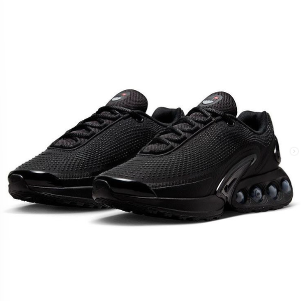 black sneakers