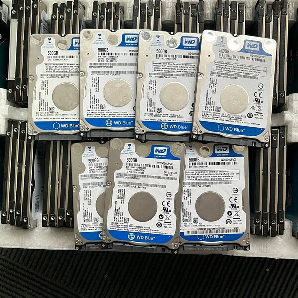 Disque dur WD Blue 1TB/500GB