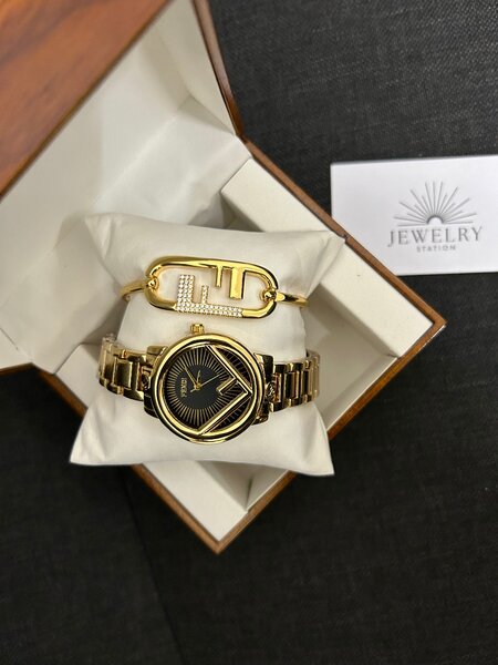 Watch and bangle set