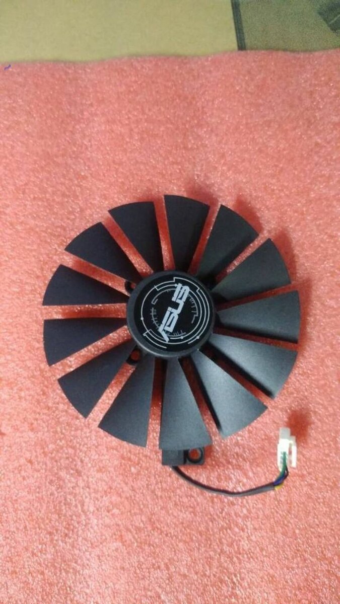 Кулер 95mm на видеокарту 1050