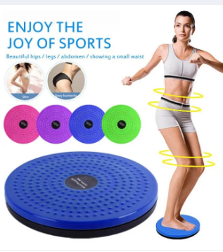 AB Twister Disc Waist Trimmer Disc Foot Massage Disc Twister Plate Twist Board Magnet Plate Twist Disk Slimming Legs foot rest Fitness Equipment Fitness Product Twister Disc Waist Trimmer Disc Rotating Board Exercise Fitness Sports Equipment Note random c