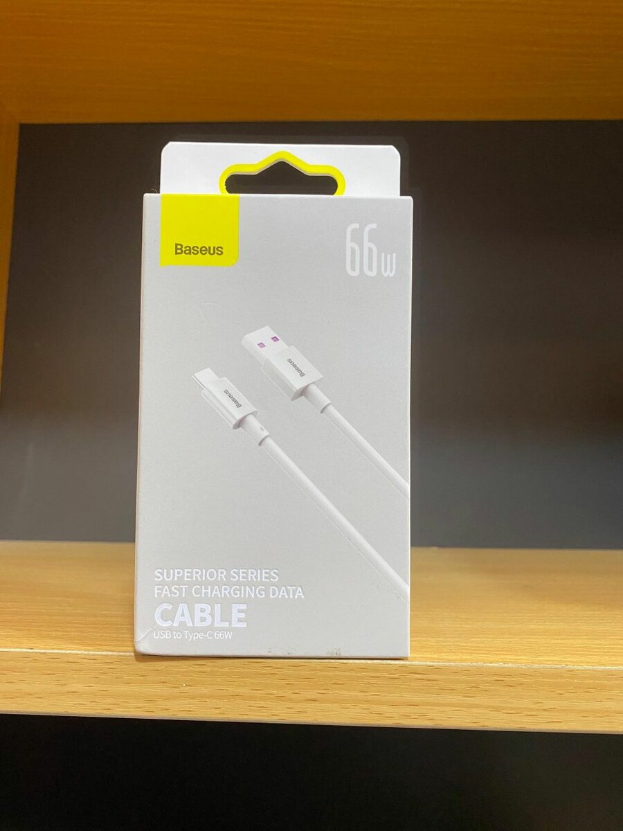 Baseus Display Fast Charging Data Cable USB to Type-C 66W