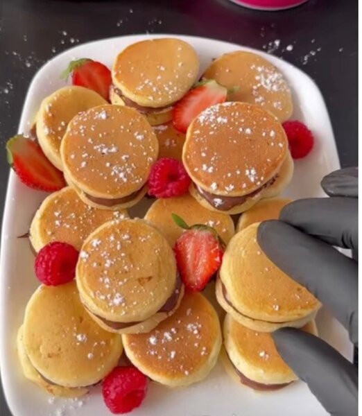 Délicieuses Mini Pancakes Gourmandes