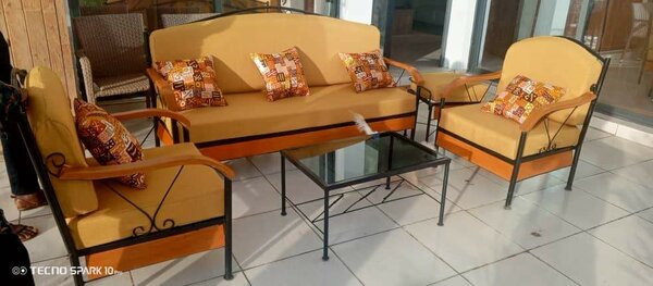 Fauteuil en fer forgé