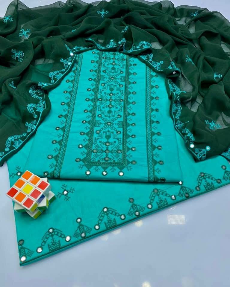 3pc unstich ladies suits