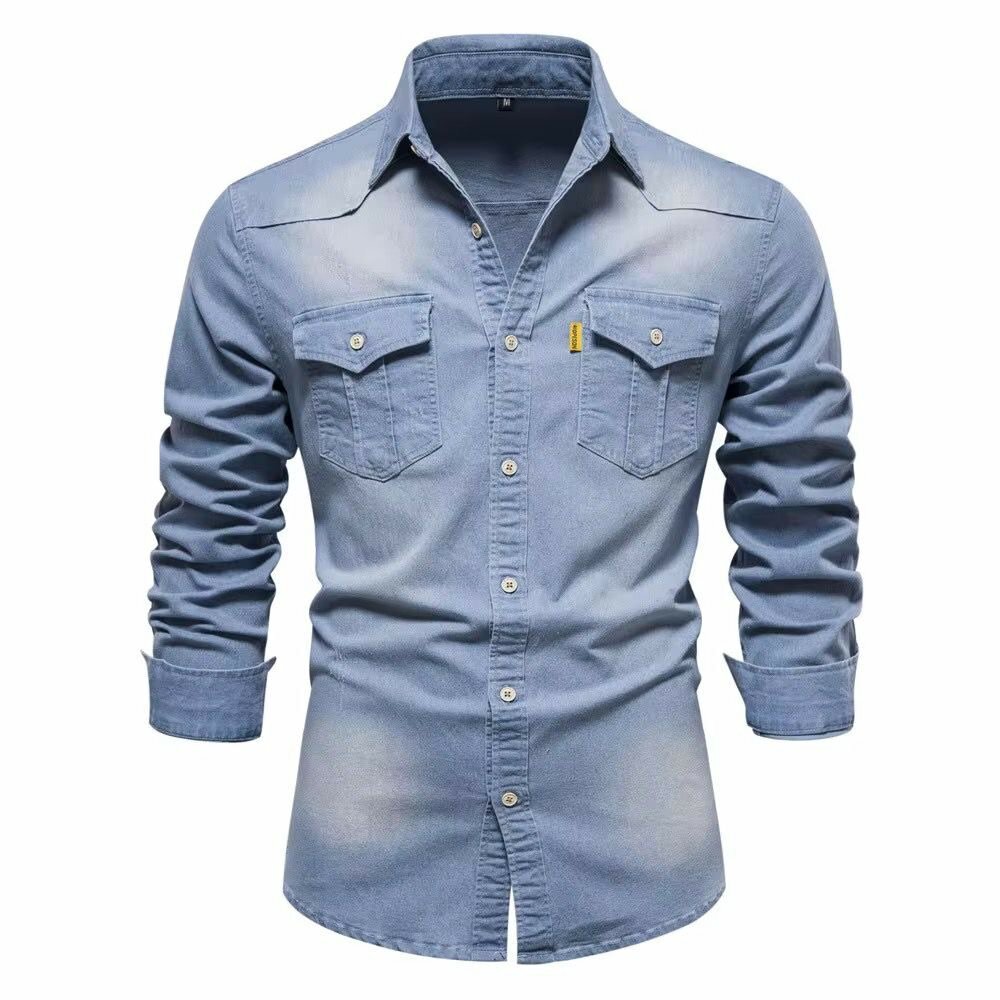 Chemise en jean pour hommes