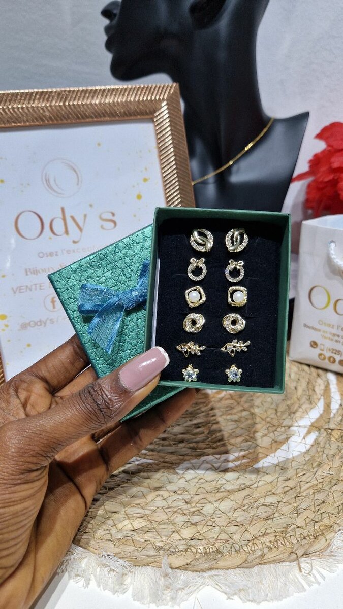 Set de Boucles d'Oreilles Ody's