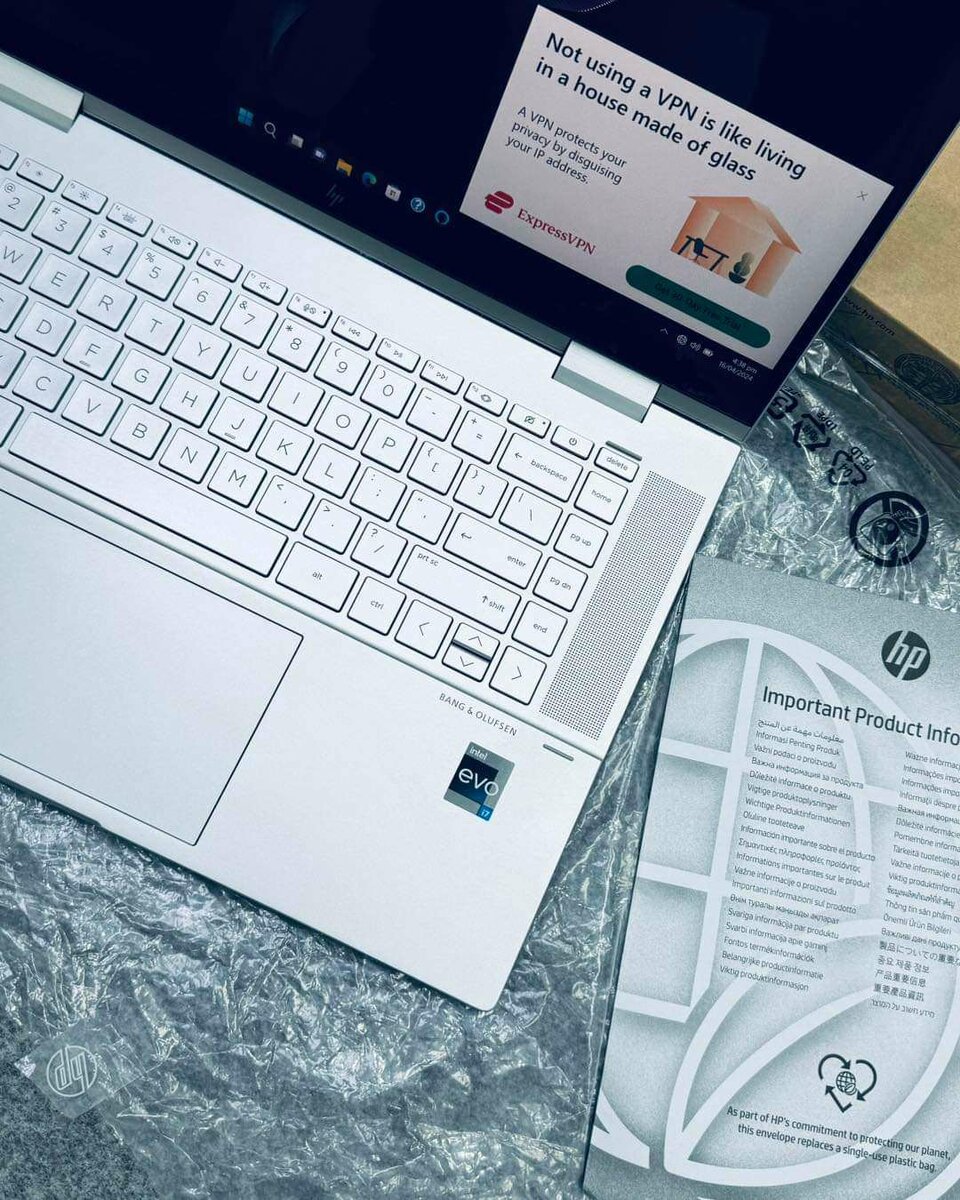 Brandnew HP Envy X360 Convertible Core i7- (12th gen)