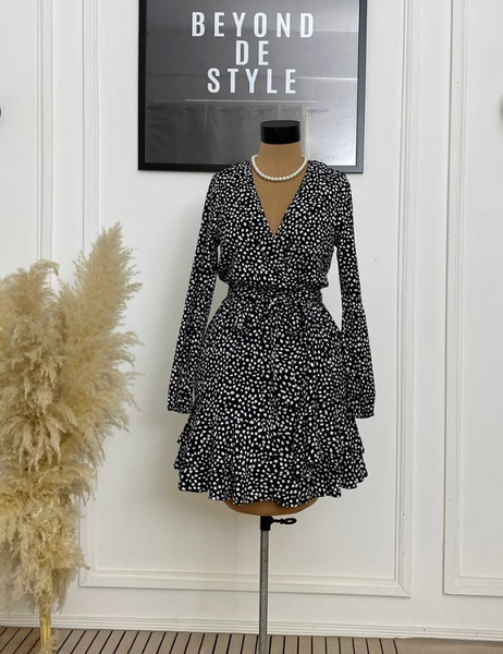  PLT POLKA DOT WRAP LIKE DRESS. 