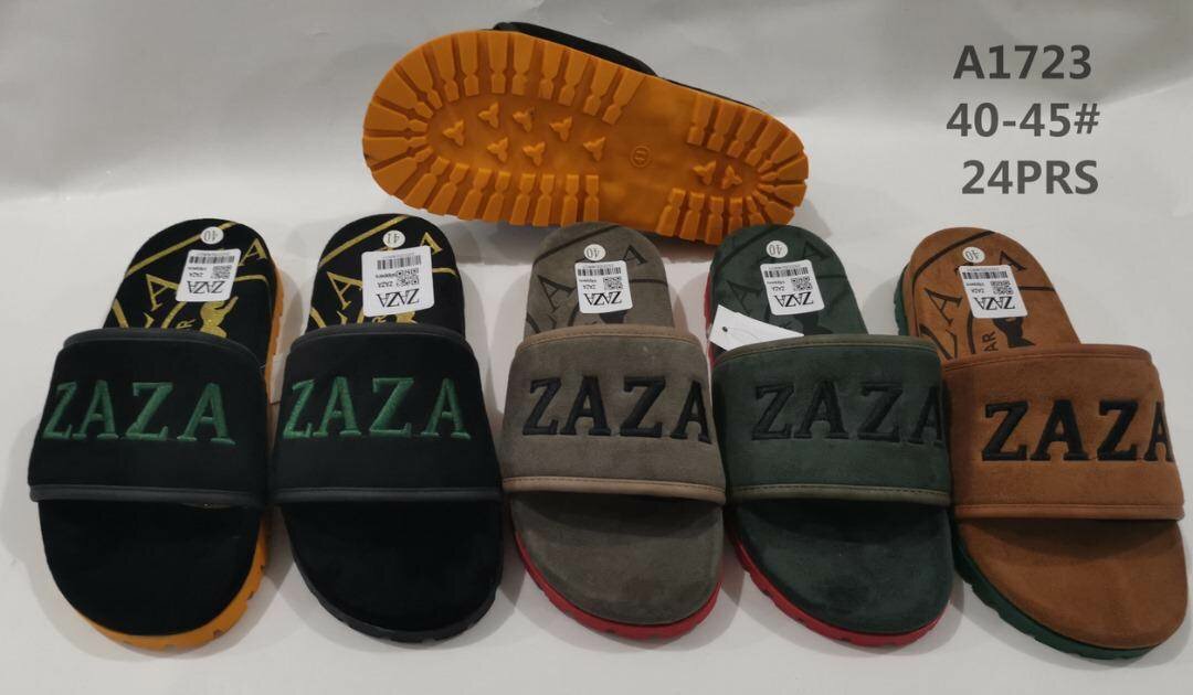 Claquettes en cuir Zaza homme