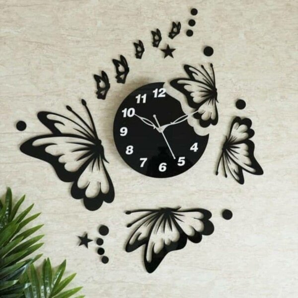 Butterfly clock