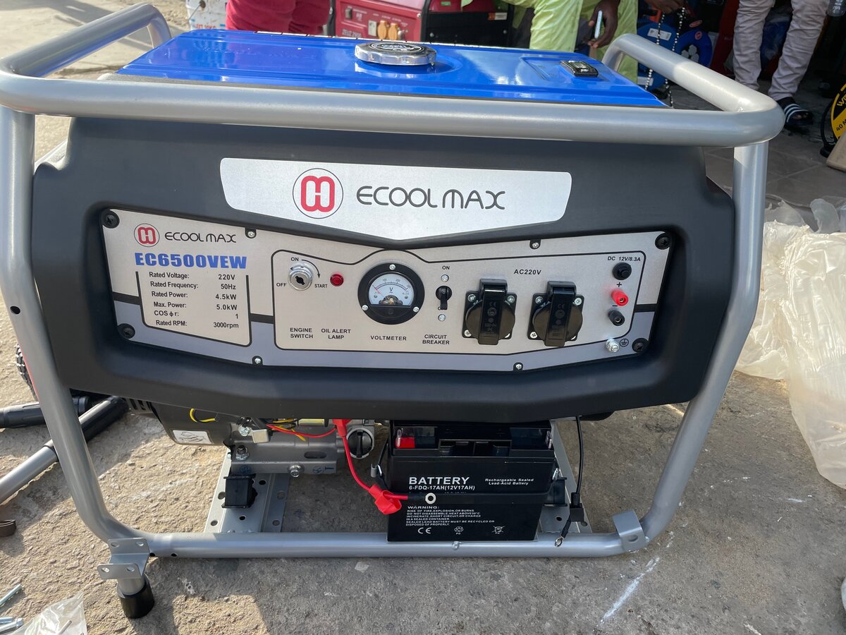 Générateur Électrique EcoCoolMax 6500W