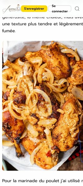 Délicieux Poulet Braisé