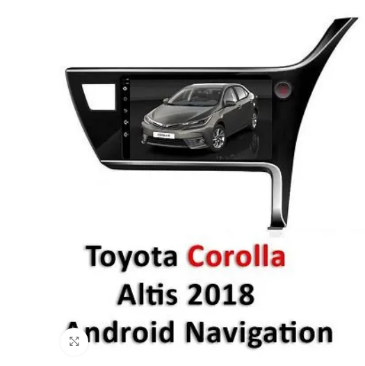 Toyota Corolla Multimedia Android Panel Touch Screen – Model 2017-2021